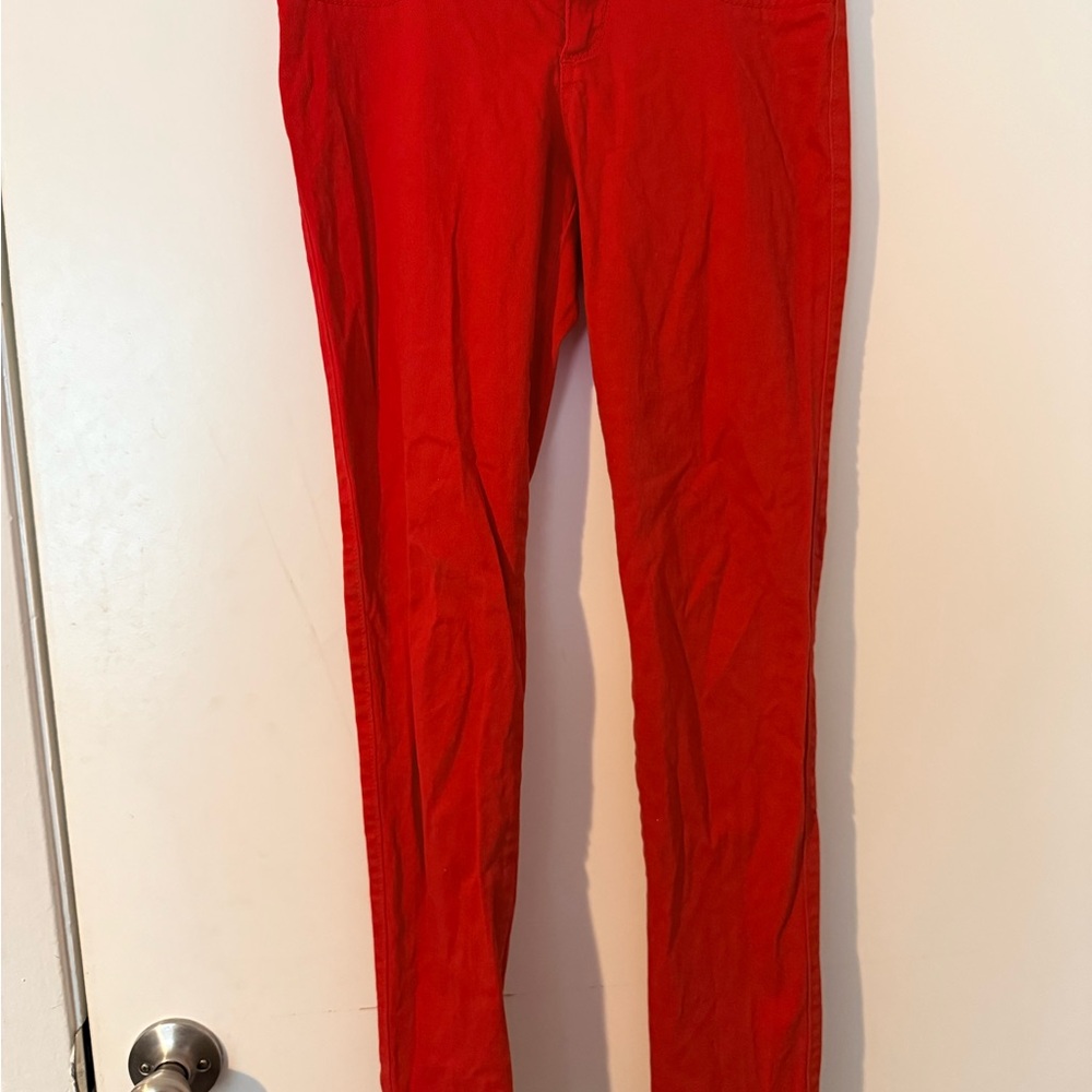 Hollister Bold Red Pants